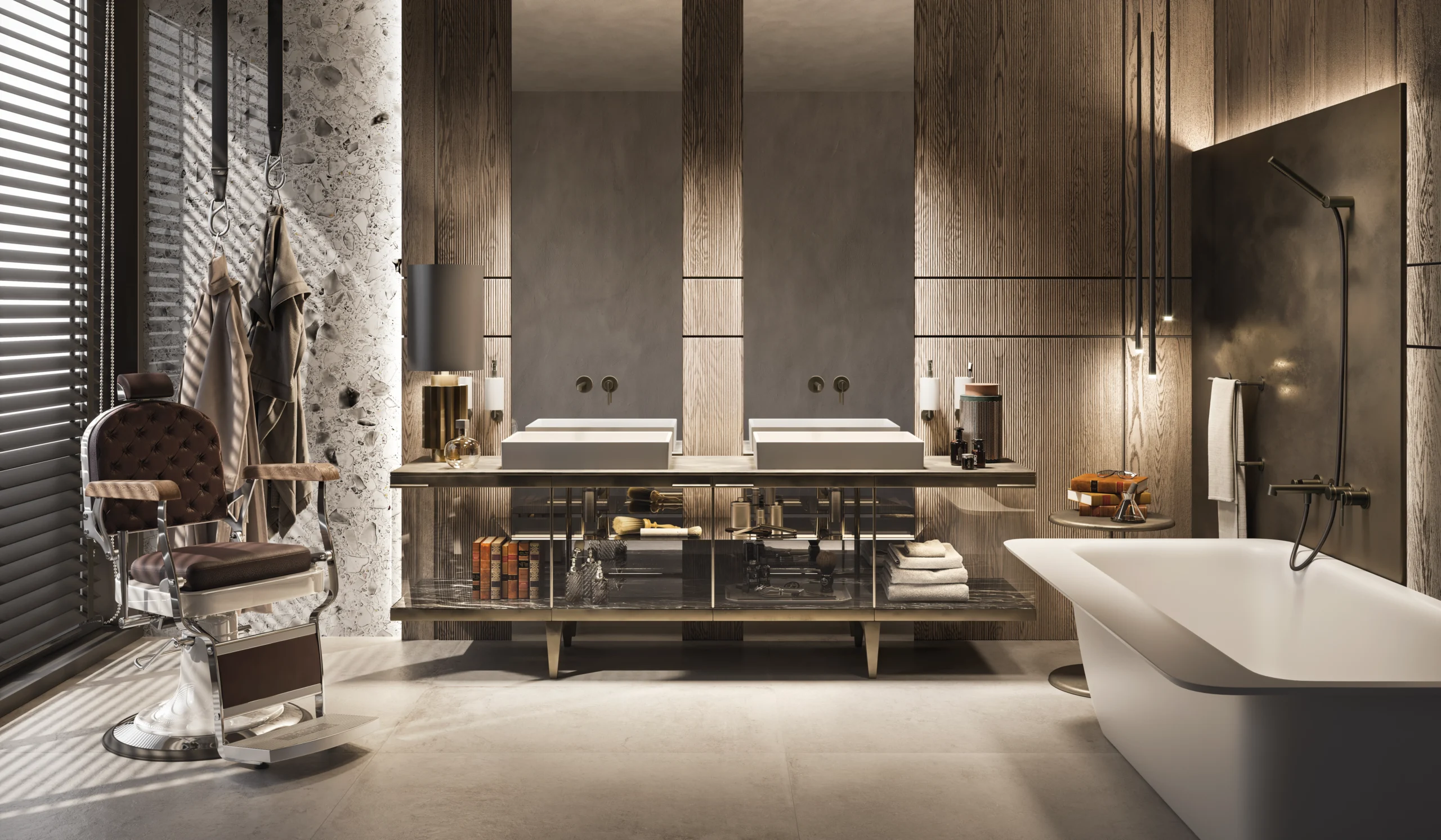 Bathroom Showroom providing GESSI Bathroom products to Castleford, Harrgote, York and the surrounding areas.